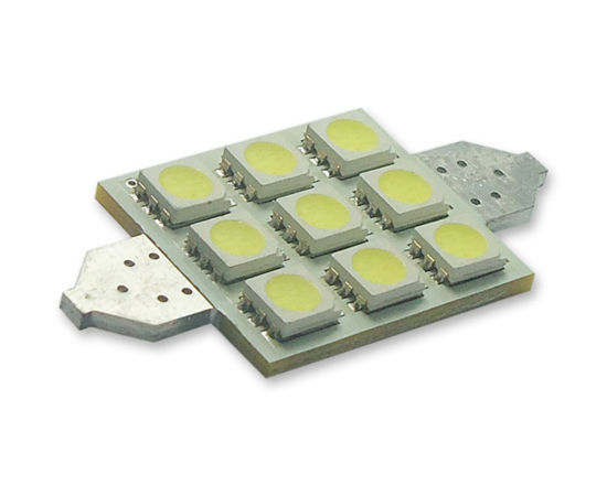 Imagem de C109 - Torpedo 42mm  9 SMD Branco (S/polaridade) (teto / placa)