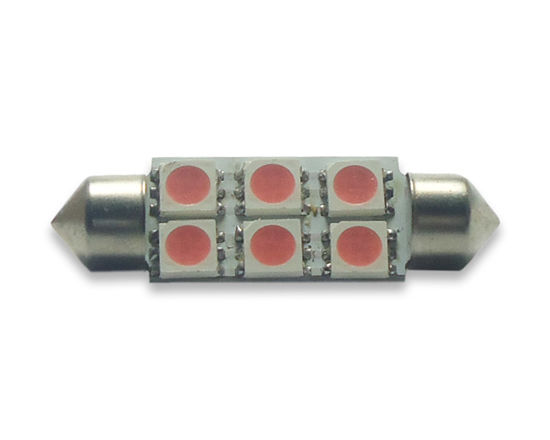 Imagem de C150 - Torpedo 39mm 6 SMD Rosa (teto / placa /porta-luvas)