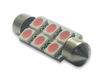 Imagem de C150 - Torpedo 39mm 6 SMD Rosa (teto / placa /porta-luvas)