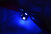 Imagem de Lâmpada Estrobo T10 Pingo Esmagada 5 Leds SMD Azul 12V (Safety Car)