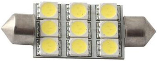 Imagem de C309 - Torpedo 42mm 9 SMD Branco (C/polaridade)