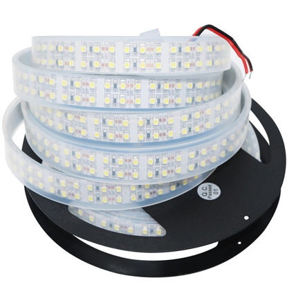 Imagem de C422 - Fita Dupla 600 SMD 5050/Metro BRANCO IP65 12V