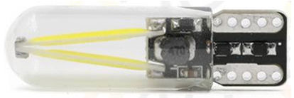 Imagem de C360 - T10 Silicone 2 Filamentos COB Branco