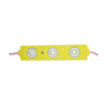 Imagem de C448-SMD - Modulo Led 3 SMD 5630 Lente Difusora Amarelo 12V IP67