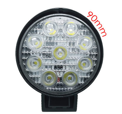 Imagem de B827CN - Farol Spot OFF ROAD 9 LEDS 27W BIVOLT Cinoy (diametro 9cm)