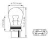 Imagem de LPW273156 - Lampada PW27 3156 27W 12V Convencional (1 polo)