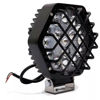 Imagem de F48W-GP - Farol Off Road 16 LED 48W Grade Preta Bivolt (diametro 14cm)