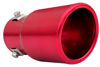 Imagem de PEVM-CN - Ponteira de Escapamento Vermelha Cinoy (diametro 6cm)