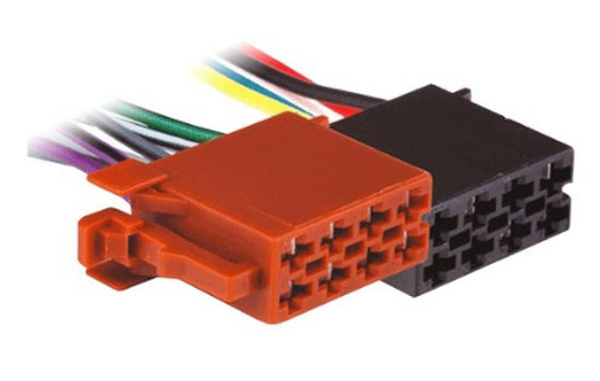 Imagem de EC316-0802 - Chicote femea 15cm de fio 8 Vias 12 fios Sony/Blaupunkt/Fic 