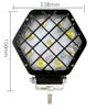 Imagem de F27W-GP - Farol Off Road 9 LED 27W Grade Preta Bivolt (diametro 14cm)