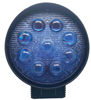 Imagem de F27W-4DAZ - Farol Spot Pulverização 9 Leds 27W 4D BIVOLT Azul (diamentro 11,4cm, espessura 4cm)