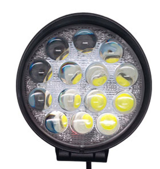 Imagem de F42W-4D - Farol OFF ROAD 14 Leds 42W 4D 6000K BIVOLT (Diametro 11,4cm)