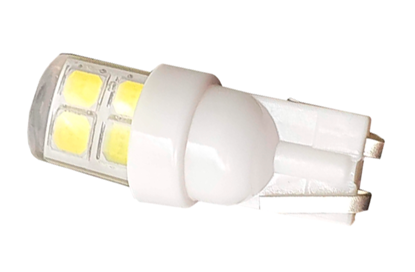 Imagem de LT10-864  - Led T10 8 2835 SMD Silicone Branco 12V Terminal Reforçado