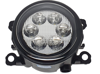 Imagem de FAU-6W  - Kit Led Farol Auxiliar Universal 6W 12V c/ Regulagem de Foco