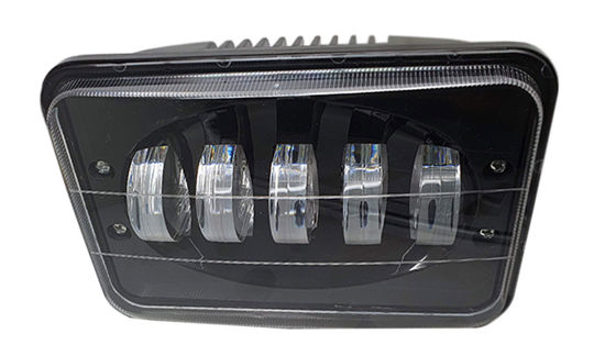Imagem de F30W-M - Farol LED Retangular Mascara Negra Off Road 90W BIVOLT - 12v/24v (Feixe Linear)