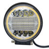 Imagem de FAR72W-6K  - Farol Auxiliar Redondo 32 Leds 72W 12/24V c/ Angel Eyes (diâmetro 11,3 - espessura 3,5)