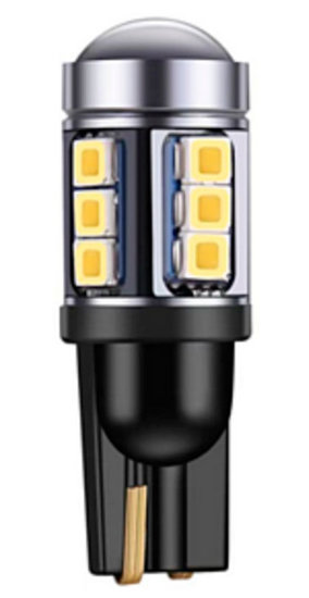 Imagem de LT10-873  -  Led T10 15 2835 SMD Branco 12V (terminal reforçado)