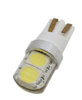 Imagem de LT10-840 - Led T10 4 5050 SMD 12V Silicone Branco (terminal reforçado)