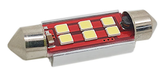 Imagem de C379 - Torpedo 41mm 6 2835 SMD Branco Bivolt (S/ Polaridade)