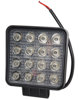 Imagem de F48WAZ-STD -  Farol Spot Pulverização Lente Branca 16 Leds 48W Azul Bivolt (10,9 x 10,9cm)