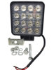 Imagem de F48WAZ-STD -  Farol Spot Pulverização Lente Branca 16 Leds 48W Azul Bivolt (10,9 x 10,9cm)