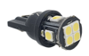 Imagem de LT10-908 - Led T10 8 3030 SMD Branco Terminal Reforçado 12V s/ Polaridade