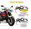 Imagem de DRLMOTO-01  - DRL Led Moto c/ Seta 12V