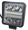 Imagem de FAQ-102W -  Farol Auxiliar Quadrado 30 SMD 102W 6500K Estrobo Bivolt (medida 10,5 x 10,5cm)