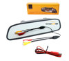 Imagem de KR01-CODE  - Kit Retrovisor/Espelho Tela 4.3 c/ Câmera de Ré Borboleta CODE 12V