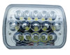 Imagem de FA45W-STD  - Farol Auxiliar Retangular 15 Leds 45W 10-30V Alta/Baixa Standard (medidas:A:14cm x L:20cm x P:7cm)