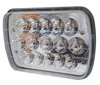 Imagem de FA45W-STD  - Farol Auxiliar Retangular 15 Leds 45W 10-30V Alta/Baixa Standard (medidas:A:14cm x L:20cm x P:7cm)