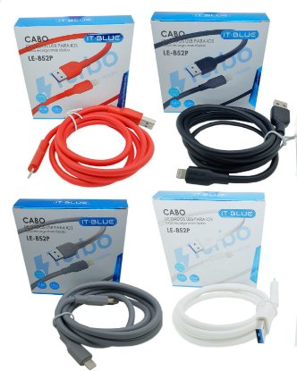 Imagem de CB-IPH-852  -   Cabo USB Lightning / iPhone Corrente 4.8A 1,2m de Comprimento