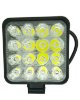 Imagem de FAM48W-SMD  - Farol Auxiliar Mini 48W 16SMD 6000K 2880 Lumens IP67 Bivolt Quadrado Vclear   (medida 9,5 x 9,5cm)