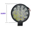 Imagem de FAM42W-SMD  -Farol Auxiliar Mini 42W 14SMD 6000K 2520 Lumens IP67 Bivolt Redondo Vclear  (diâmetro 8cm) 