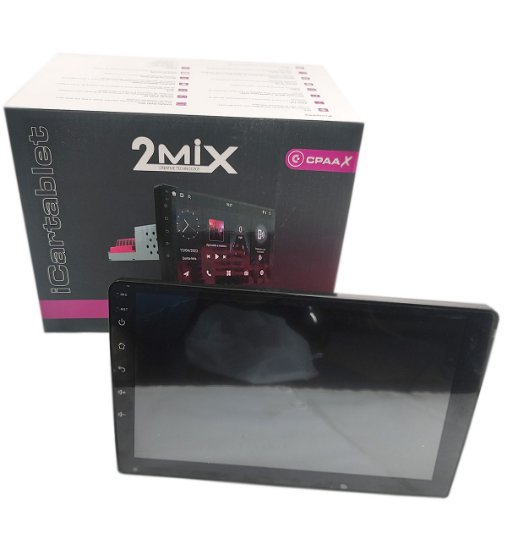 Imagem de CM-1DIN-9P04-2MIX   -  Central Multimídia CAR TABLET 1 DIN  ANDROID 9" POLEGADAS 32GB 2GB RAM / WIFI 2.4 / GPS / QUAD CORE - 2MIX