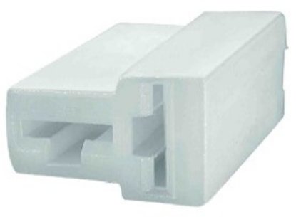 Imagem de EC802-6508  - Luva/Conector 2 vias terminal 6.3mm fêmea T