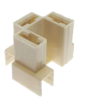 Imagem de EC903-4284 - Conector Lampada H4 Universal Femea 3 Vias (sem terminais)