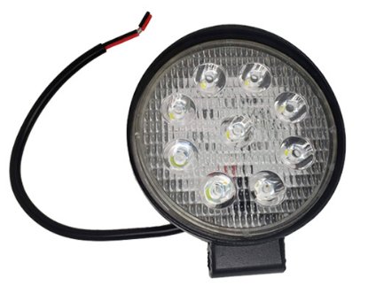Imagem de F27W-STD-PAR  - Farol SPOT OFF ROAD 9 Leds 27W Bivolt (diametro 11,4cm espessura 2,0cm) Standard