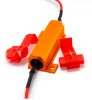 Imagem de CANL25W-8RJ - Resistor Lâmpada Led Canceller 25W 8RJ c/ Presilhas