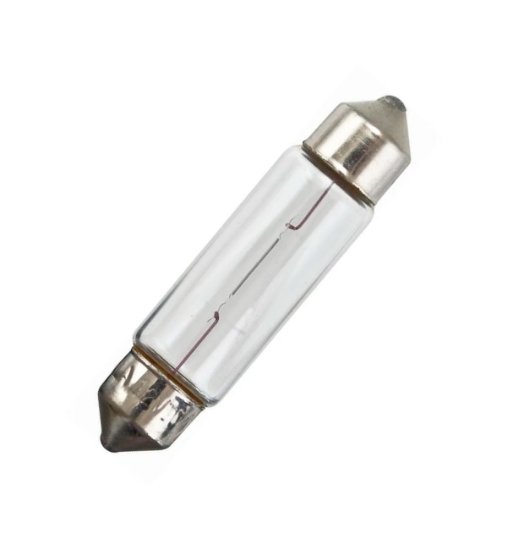 Imagem de LHT44-LX - Lâmpada Halogena Torpedo 44mm 12V 10W Litenlux