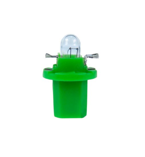 Imagem de LHM-8.5D-LX    - Lâmpada Halogena Mosquito 8.5D 12V 1.2W Base Verde Litenlux
