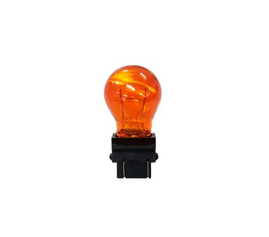 Imagem de LHP27-3157-AM-LX - Lâmpada Halogena P27 3157 Ambar 2 Polos 12V 27/7W Litenlux 