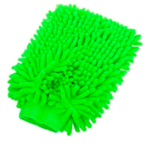 Imagem de LMLA-VD - Luva Microfibra Lavagem Automotiva Verde   