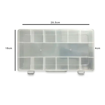 Imagem de OLED-CO09  -  Organizador de Led 12 Compartimentos (C:29,5cm x L:16cm x A:4cm)