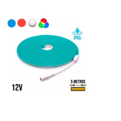Imagem de FLN-05 -  Fita Led Neon 2835 SMD 12V IP65 5 Metros 
