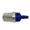 Imagem de LT10-840-AZ - Led T10 4 5050 SMD 12V Silicone Azul (terminal reforçado)