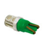 Imagem de LT10-840-VD - Led T10 4 5050 SMD 12V Silicone Verde (terminal reforçado)