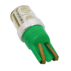 Imagem de LT10-840-VD - Led T10 4 5050 SMD 12V Silicone Verde (terminal reforçado)