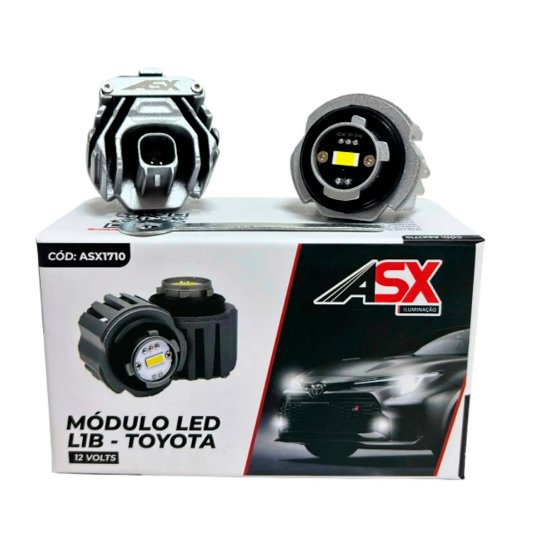Imagem de MLT-L1B-ASX -  Módulo Led Toyota L1B 50W 5000 Lumens 6000K Canbus 12V ASX (Corolla 2020/ Corolla Cross 2022/ Yaris 2020/ Hilux 2021/ SW4 2021/ RAV4 2022/ Prius 2019)