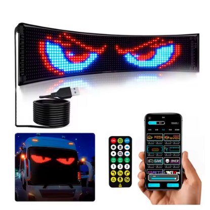 Imagem de PLF-5V  -  Painel Led Flexível Cabo USB 4,5m Bluetooth, APP, Controle Remoto 5V